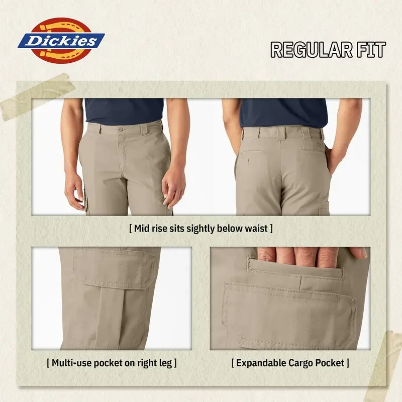 Flexible Regular Fit Cargo Pants